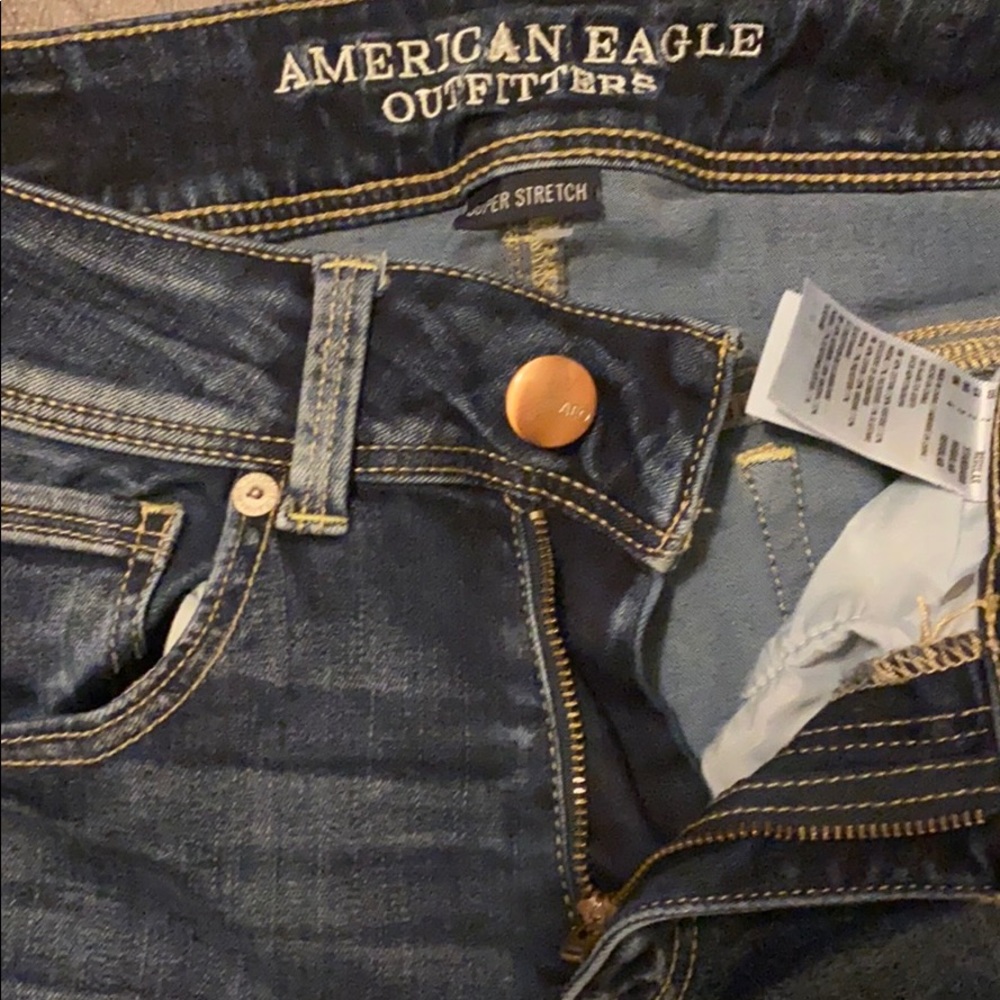 American Eagle Kickboot dark denim jeans